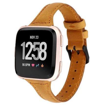 Fitbit Versa Genuine Leather Band Horse Texture 80mm