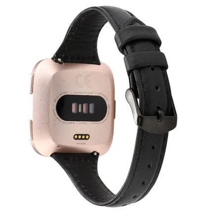 Fitbit Versa Genuine Leather Band Horse Texture 80mm
