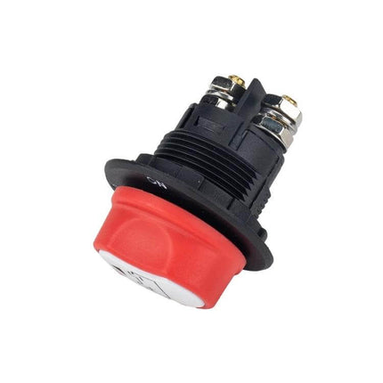 Car Battery Selector Isolator Rotary Switch for Vehicle Power red knob panel mount 32V 100A ON-OFF marine car motorcycle