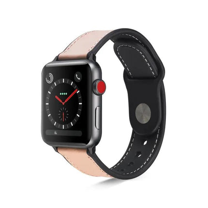 TPU Leather Watch Band For Apple Watch 44/42/41/40mm