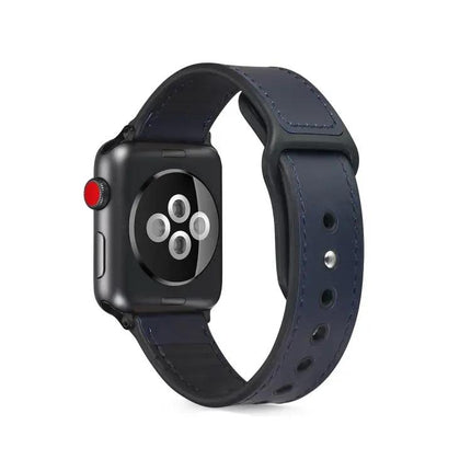 TPU Leather Watch Band For Apple Watch 44/42/41/40mm