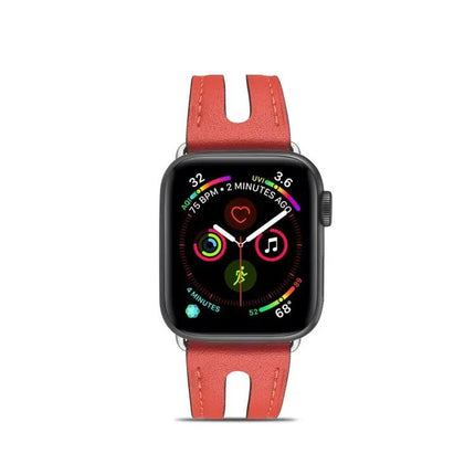 Top-Grain Leather Watch Band Compatible Apple Watch 38/40mm