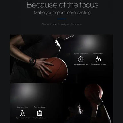 Lokmat Smart Watch for Daily Activity Tracking and Notifications | Syndmart