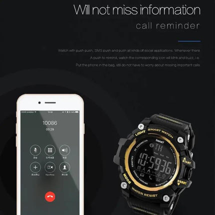 Lokmat Smart Watch for Daily Activity Tracking and Notifications | Syndmart