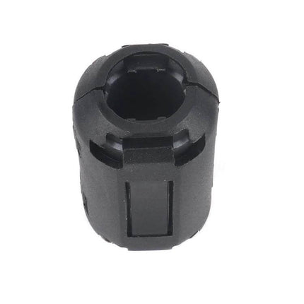 Ferrite Ring Cable Clip For 3.5mm Cables Anti Interference - black Ni‑Zn ferrite clamp on 3.5mm cable, tool‑free reusable EMI suppression