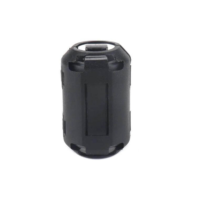 7mm Ferrite Ring Cable Clip to Reduce Interference black Ni-Zn clamp for USB headset car DVR cables, suppresses EMI and stabilizes signal quality