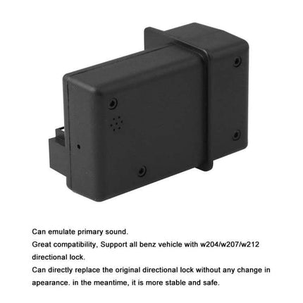 Mercedes-Benz ELV Direction Lock Simulator for W204 Models compact black replacement module for W204 W207 W212 vehicles