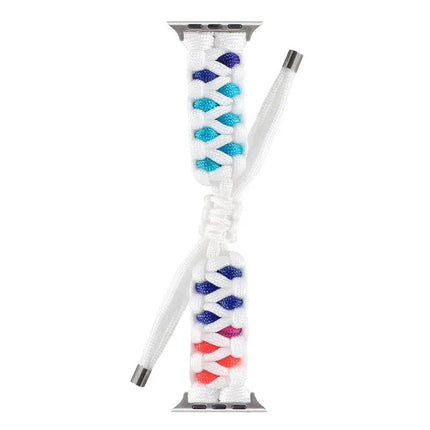 Braided Nylon Umbrella Cord Apple Watch Band 38-49mm