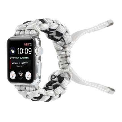 Braided Nylon Umbrella Cord Apple Watch Band 38-49mm