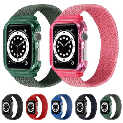 Woven Replacement Strap With Frame For Apple Watch 38/40mm