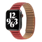 For Apple Watch Series 7 41mm / 6 & SE & 5 & 4 40mm / 3 & 2 & 1 38mm / Wine Red