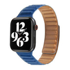 For Apple Watch Series 7 45mm / 6 & SE & 5 & 4 44mm / 3 & 2 & 1 42mm / Midnight Blue