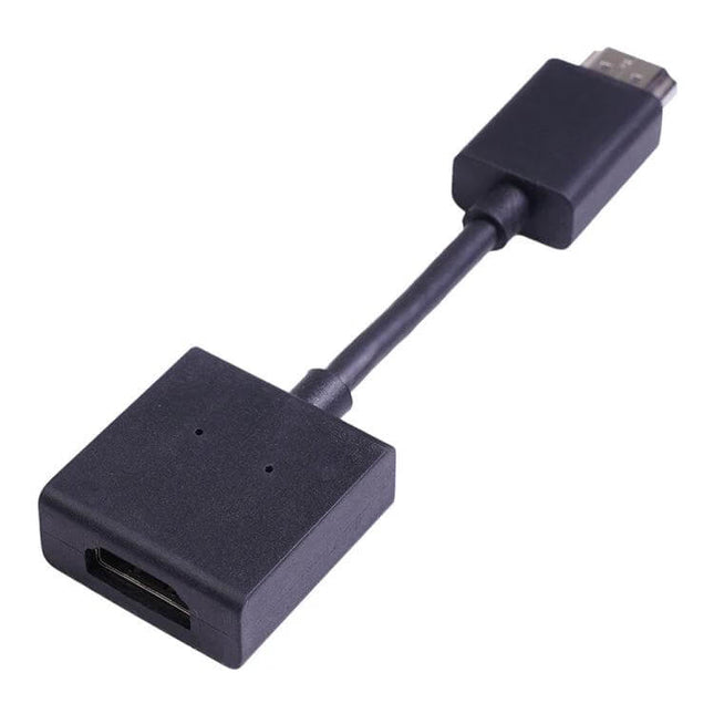 Rotatable Gold-Plated HDMI Extension Cable for 4K Connections showing compact rotatable connector and gold-plated contacts for wall-mounted TV setups