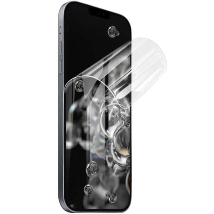 IMAK 2-Pack Curved Hydrogel Screen Protector For Phones Everyday Scratch Protection