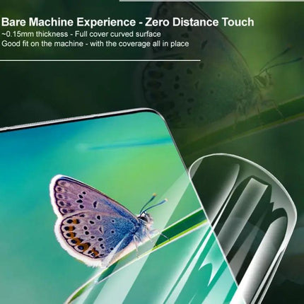 IMAK 2-Pack Curved Hydrogel Screen Protector For Phones Everyday Scratch Protection