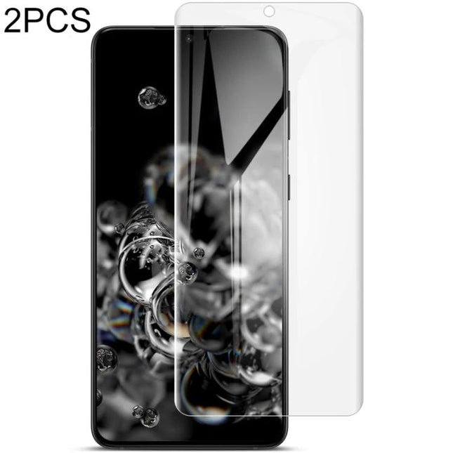 IMAK Hydrogel Screen Protector for Samsung Galaxy Devices, Everyday Shield Against Scratches — ultra-thin edge-to-edge hydrogel for S21 series
