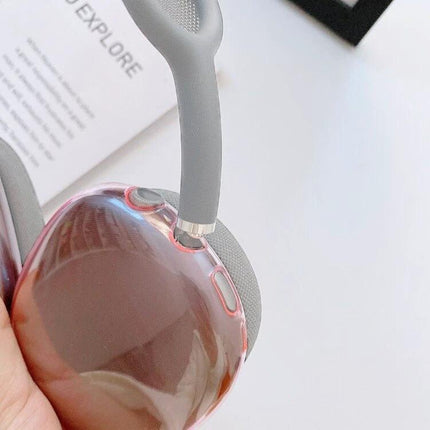 Protect Your AirPods Max with a Transparent Daily Case - clear snug-fit protective cover against sweat, dust, and minor drops