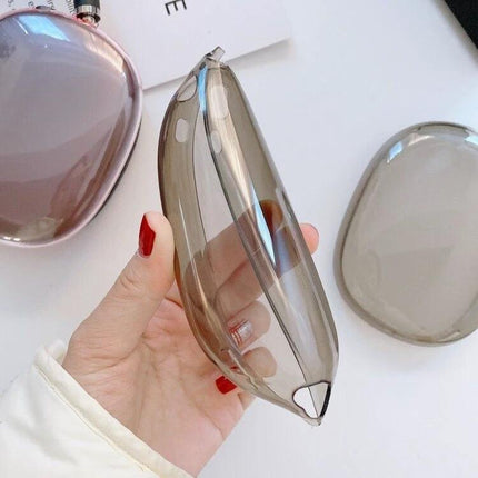 Protect Your AirPods Max with a Transparent Daily Case - slim clear protective cover guards against sweat, dust and minor drops