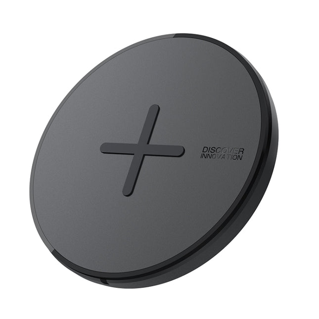 Nillkin MC026 Portable Wireless Charger 10W Fast Charge With Smart Chip - slim black wireless charging pad with anti-slip surface and FOD safety