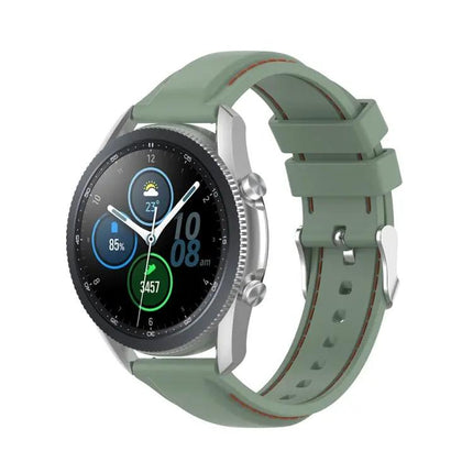 22mm Silicone Replacement Strap Samsung Galaxy Watch 3 45mm