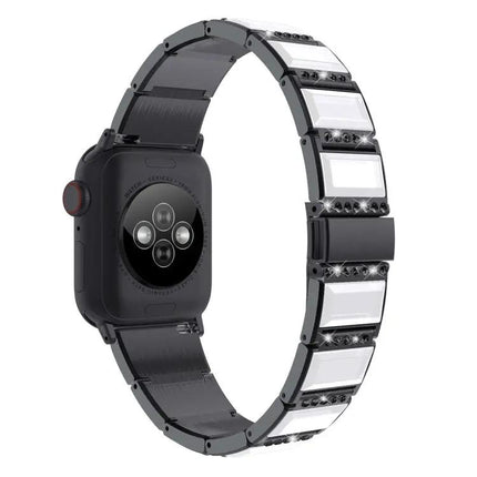 XingYao Two Tone Stainless Steel Apple Watch Band 38-45mm