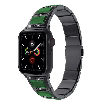 XingYao Two Tone Stainless Steel Apple Watch Band 38-45mm