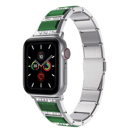 XingYao Two Tone Stainless Steel Apple Watch Band 38-45mm