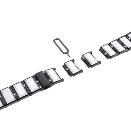Stainless Steel Diamond Watch Band For Samsung 42/46mm