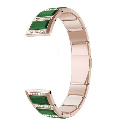 Stainless Steel Diamond Watch Band Fits Galaxy Watch 40-45mm