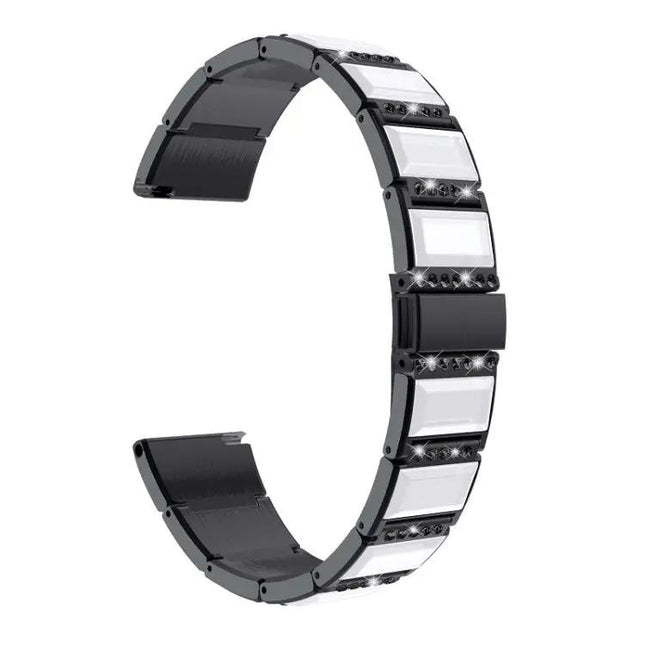 Stainless Steel Diamond Watch Band Fits Galaxy Watch 40-45mm