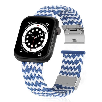 Braided Stainless Steel Strap For Apple Watch 38-41mm