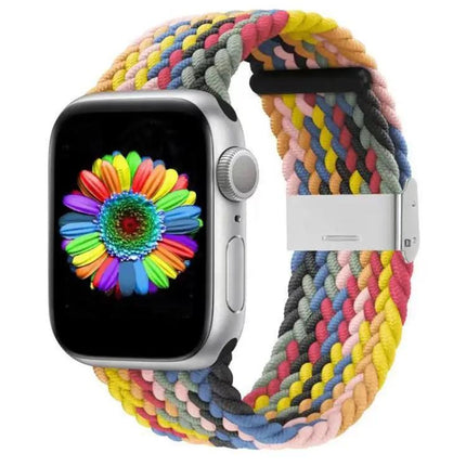 Braided Stainless Steel Strap For Apple Watch 38-41mm