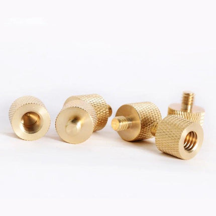 BEXIN 1/4 Inch Female to 3/8 Inch Male Tripod Adapter brass thread converter for cameras and accessories
