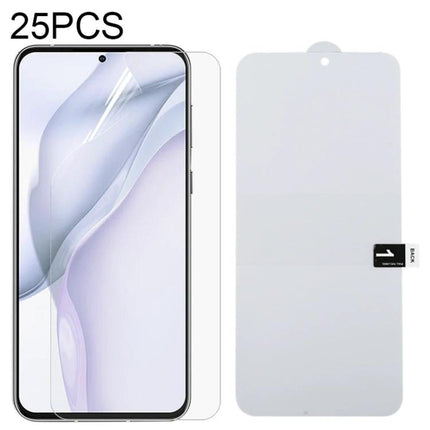 Hydrogel Screen Protector for OPPO and Huawei Devices, 25-Pack flexible bubble-free protectors for curved screens and everyday scratch protection