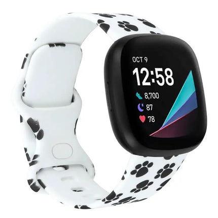 Fitbit Versa 3 Replacement Silicone Strap Band 140 And 100mm