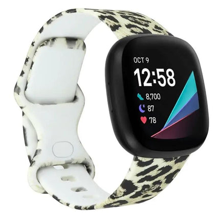 Fitbit Versa 3 Replacement Silicone Strap Band 140 And 100mm