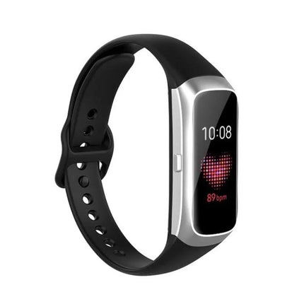 Samsung Galaxy Fit SM-R370 Silicone Black Replacement Strap