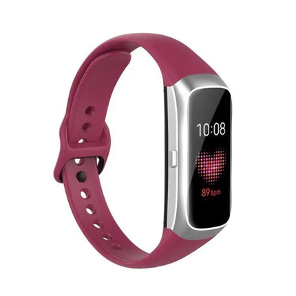 Samsung Galaxy Fit SM-R370 Silicone Black Replacement Strap