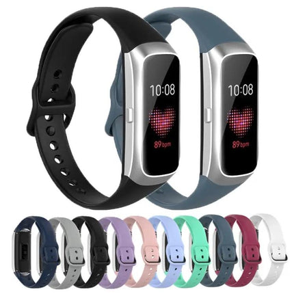 Samsung Galaxy Fit SM-R370 Silicone Black Replacement Strap