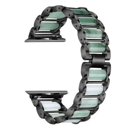Emerald Stainless Steel Watch Band Fits Apple Watch 38-49mm