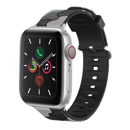 Adjustable Silicone Watch Band For Apple Watch 38/40/41/42mm