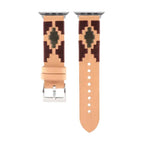 For Apple Watch Series 8&7 41mm / SE 2&6&SE&5&4 40mm / 3&2&1 38mm / Light Brown