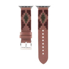 For Apple Watch Series 8&7 41mm / SE 2&6&SE&5&4 40mm / 3&2&1 38mm / Dark Brown
