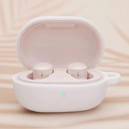 Protective Silicone Case for Xiaomi Earphones in Daily Use — soft sweat-proof silicone cover for commuting, exercising and everyday protection
