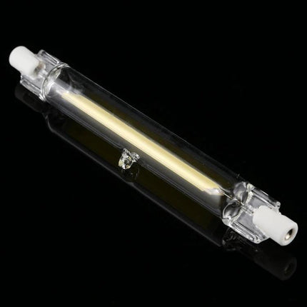 LED Replacement Bulb for Everyday Home Lighting Fixtures 15W clear R7s tubular LED for kitchens, hallways, garages, energy-saving bright light