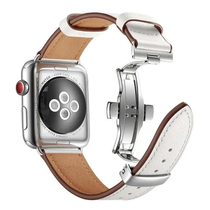 Genuine Leather Replacement Apple Watch Bands 42mm 44mm