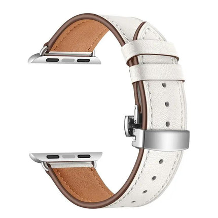 Genuine Leather Replacement Apple Watch Bands 42mm 44mm