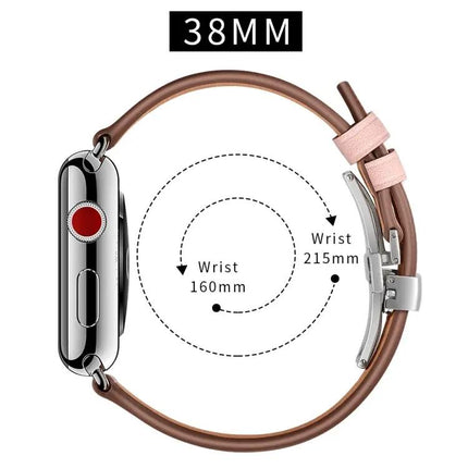 Genuine Leather Watch Band For Apple Watch 38/40mm