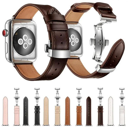 Genuine Leather Watch Band For Apple Watch 38/40mm