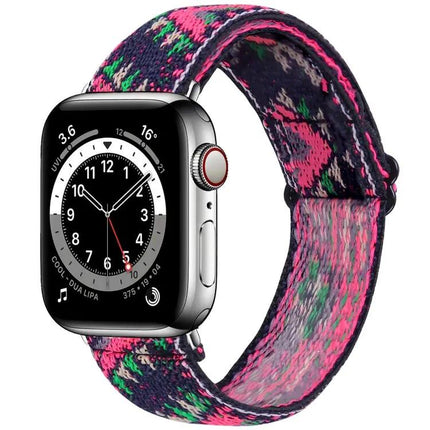 Elastic Replacement Watch Band For Apple Watch 38-45mm
